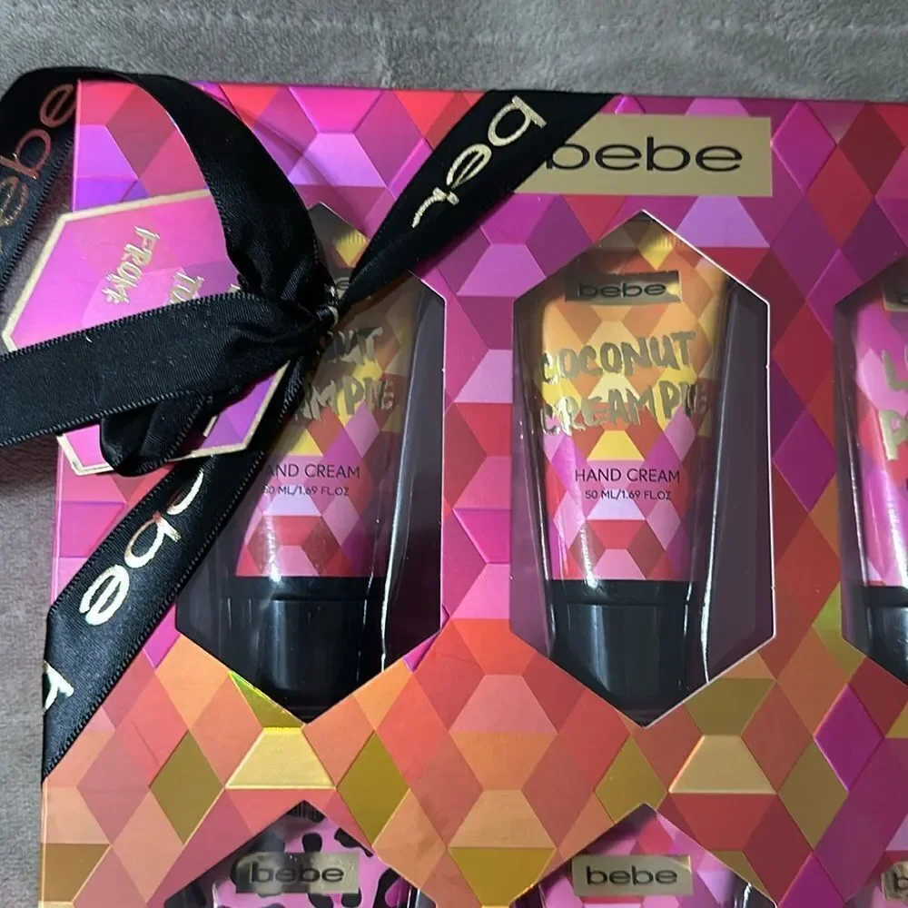 bebe 6 pc Hand Cream Collection Gift Pack for Her